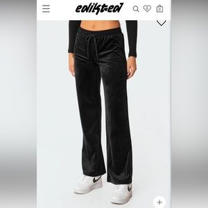 Edikted Velour Pants